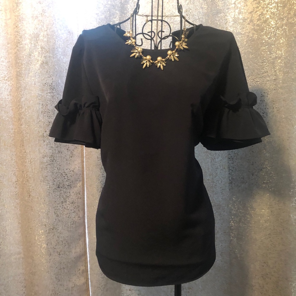 Navy blue small top